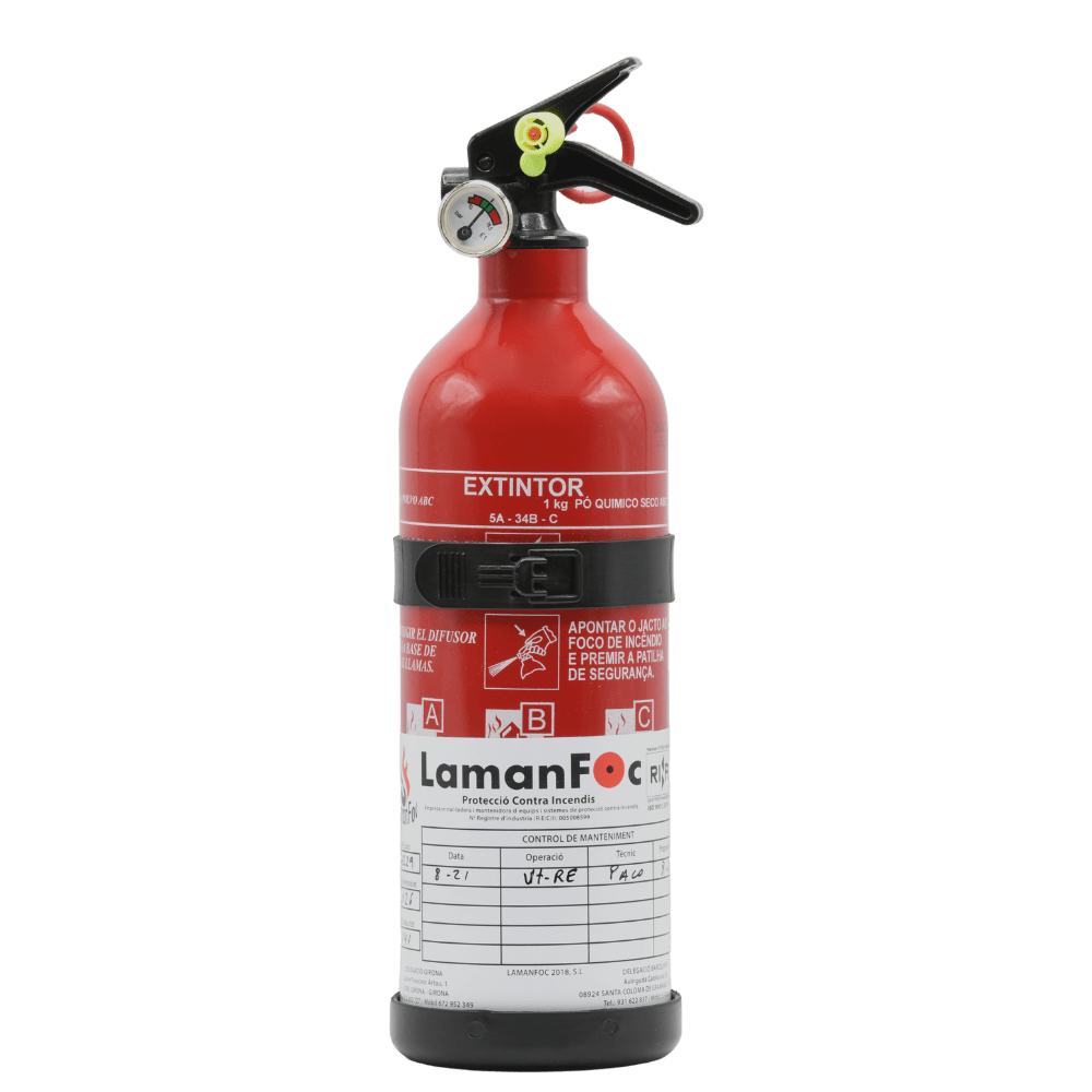 manteniment d'equip contra incendis
